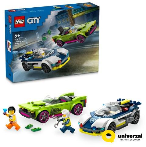 KOCKE LEGO CITY 60415 POLICE POLICE CSR AND MUSCLE 