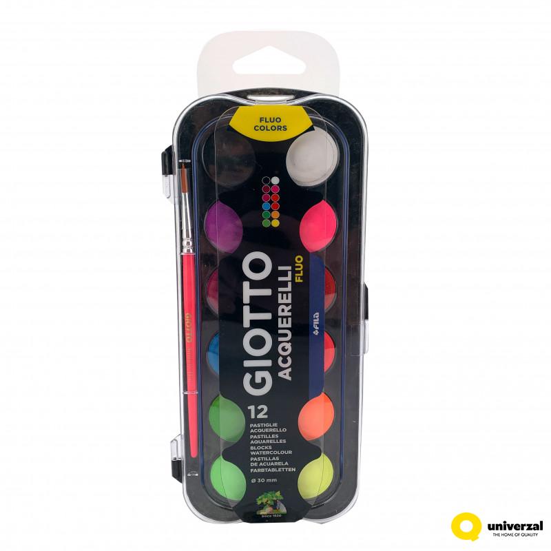 VODENE BOJE 12/1 GIOTTO FLUO 351400 