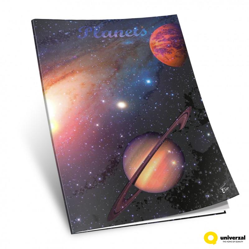 SVESKA A4 SITNI KARO 52L GRADOVI I PLANETE 80g 