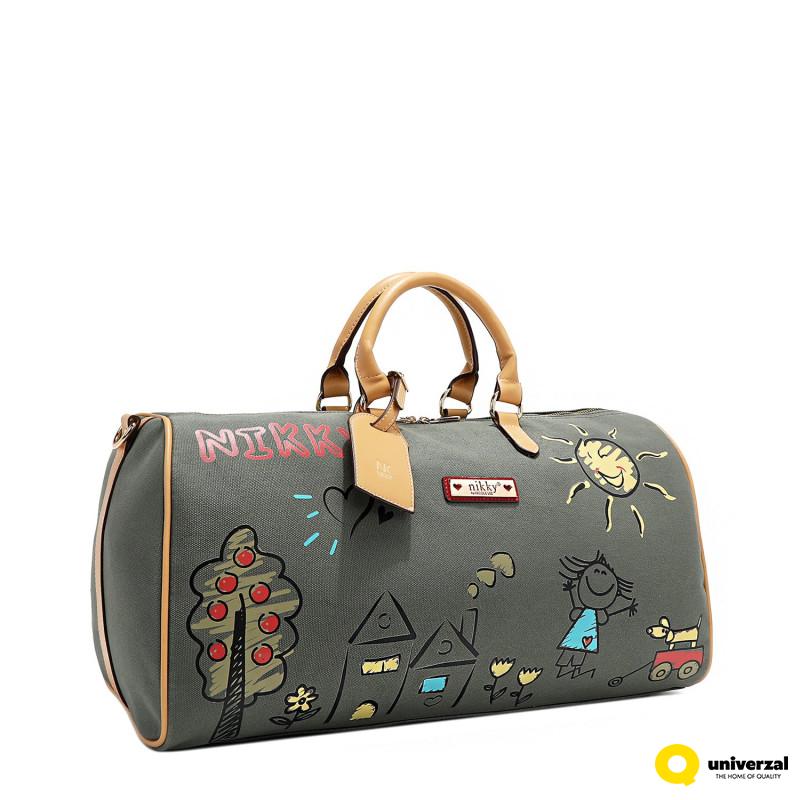 TORBA PUTNA NIKKY NK12837 OLIVE FW2024 