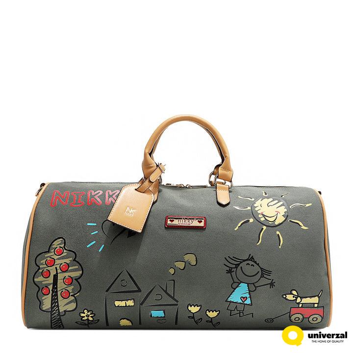 TORBA PUTNA NIKKY NK12837 OLIVE FW2024 