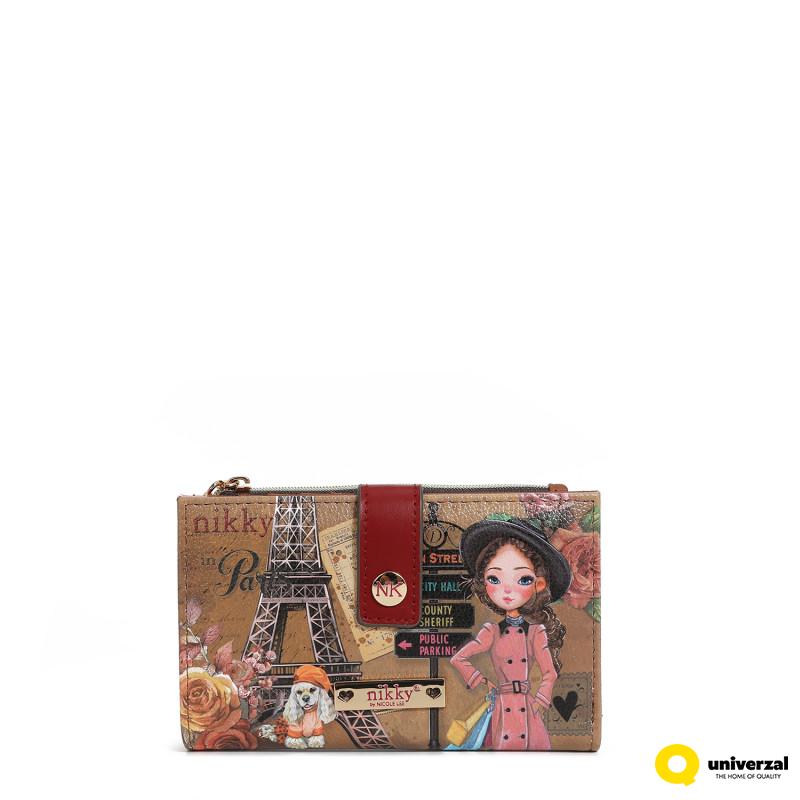 NOVČANIK NIKKY ZA KARTICE NK22603 EMILY GOES PARIS FW2024 