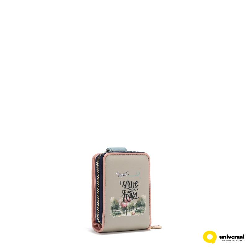 NOVČANIK ZA KARTICE NIKKY NK24000 I LIVE TO TRAVEL SS2025 
