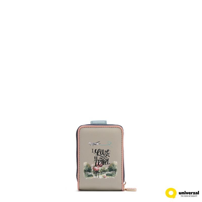 NOVČANIK ZA KARTICE NIKKY NK24000 I LIVE TO TRAVEL SS2025 