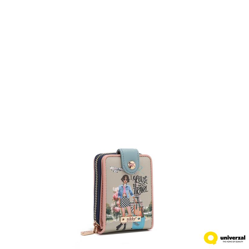 NOVČANIK ZA KARTICE NIKKY NK24000 I LIVE TO TRAVEL SS2025 
