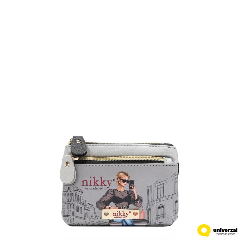 TORBICA NOVČANIK ZIPPER NIKKY NK22526 URBAN COFFEE DREAM SS2025 