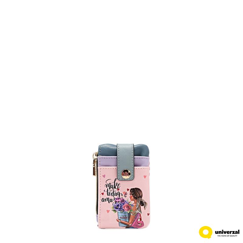 TORBICA NOVČANIK ZIPPER NIKKY NK22527 FLOWER DAY SS2025 