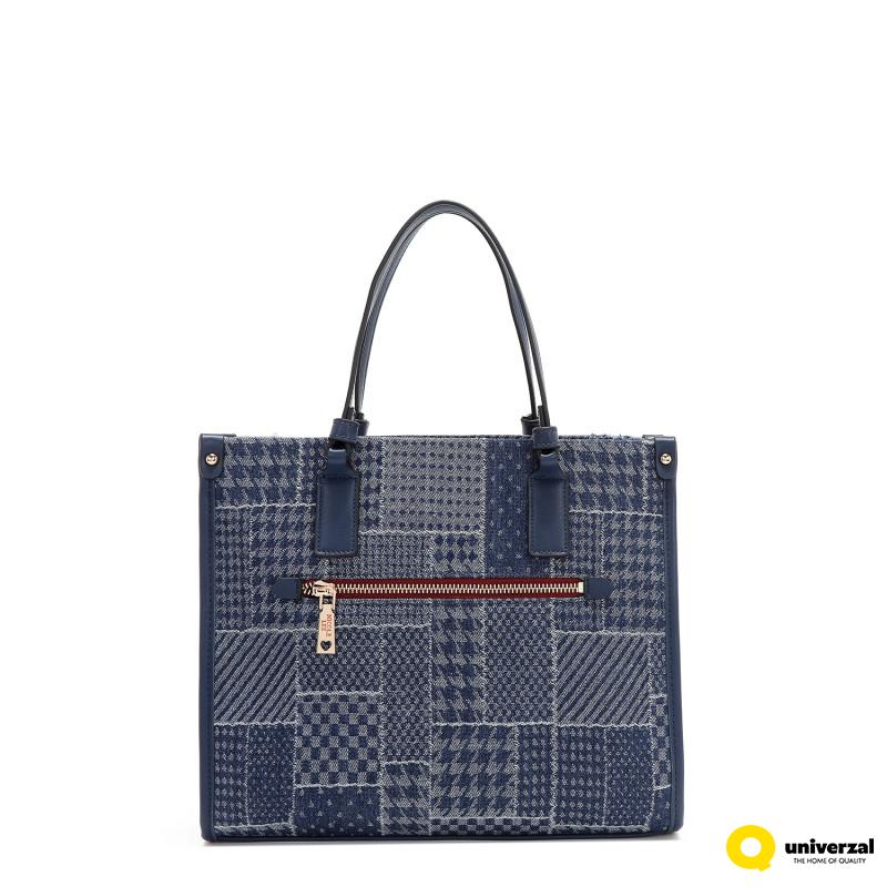 TORBA NICOLE LEE JS17047 DENIM PATCH FW2024 