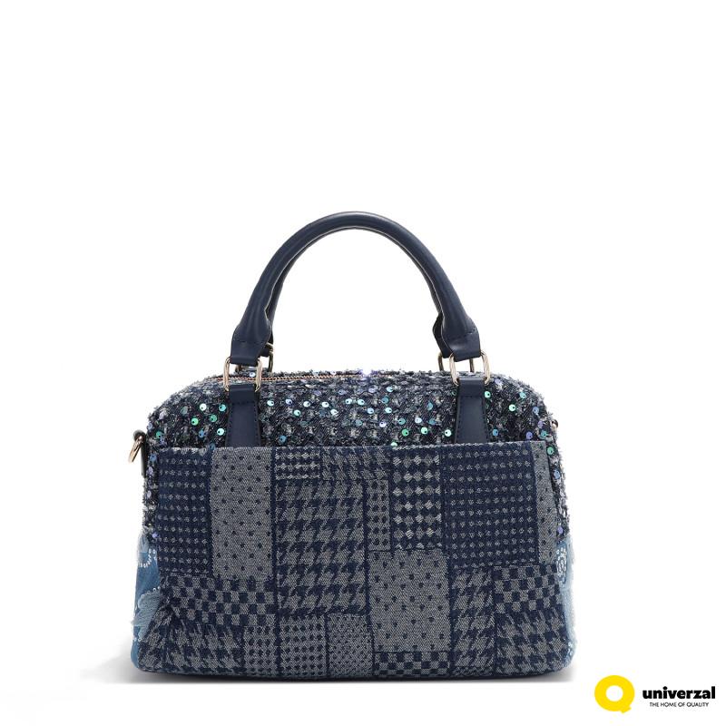 TORBA NICOLE LEE JS17051 DENIM PATCH FW2024 