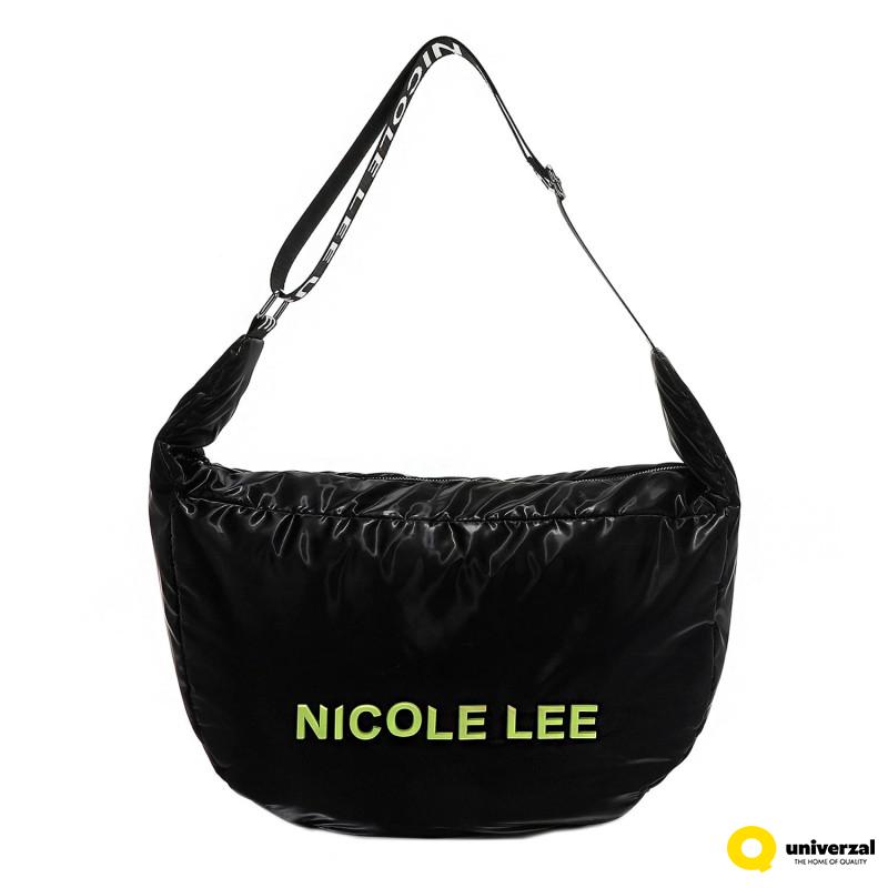 TORBA NICOLE LEE P17012 BLACK FW2024 