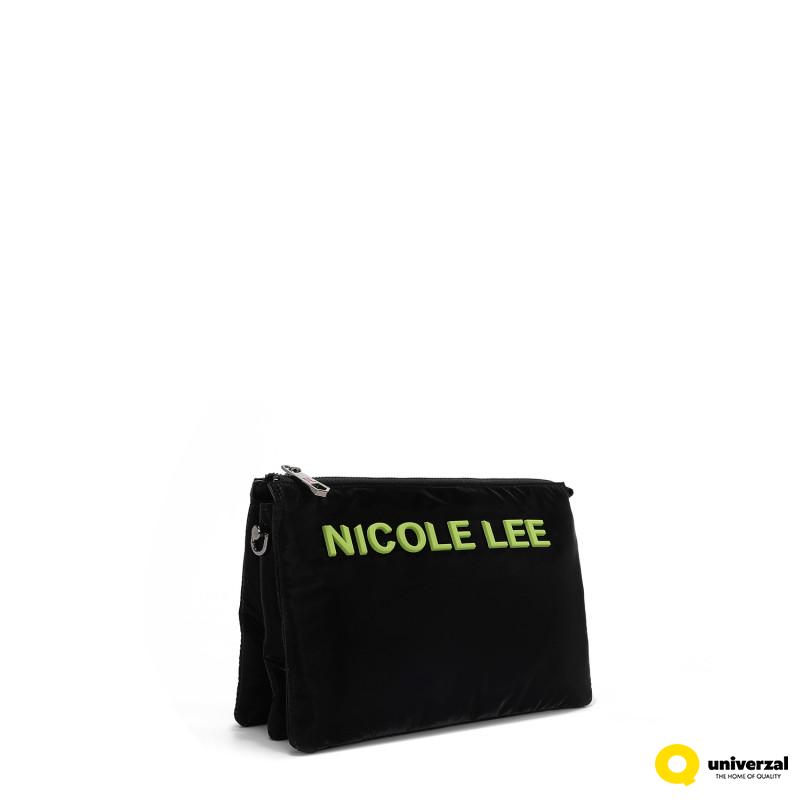 TORBA NICOLE LEE P17013 BLACK FW2024 