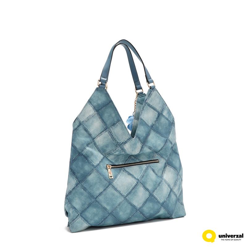 TORBA NICOLE LEE P17089 BLUE CHAIN FW2024 