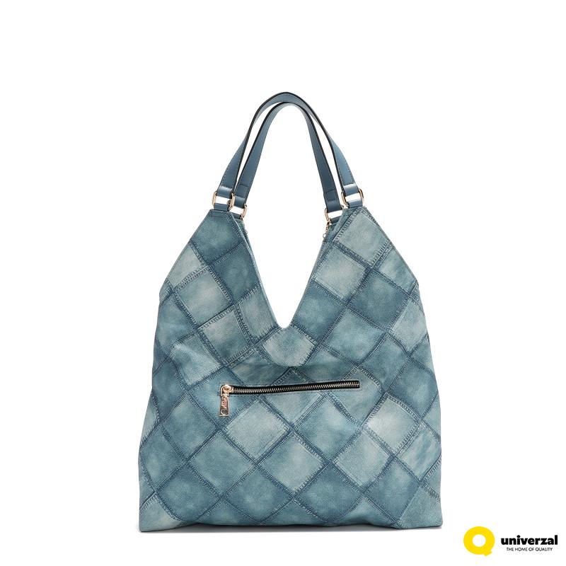 TORBA NICOLE LEE P17089 BLUE CHAIN FW2024 