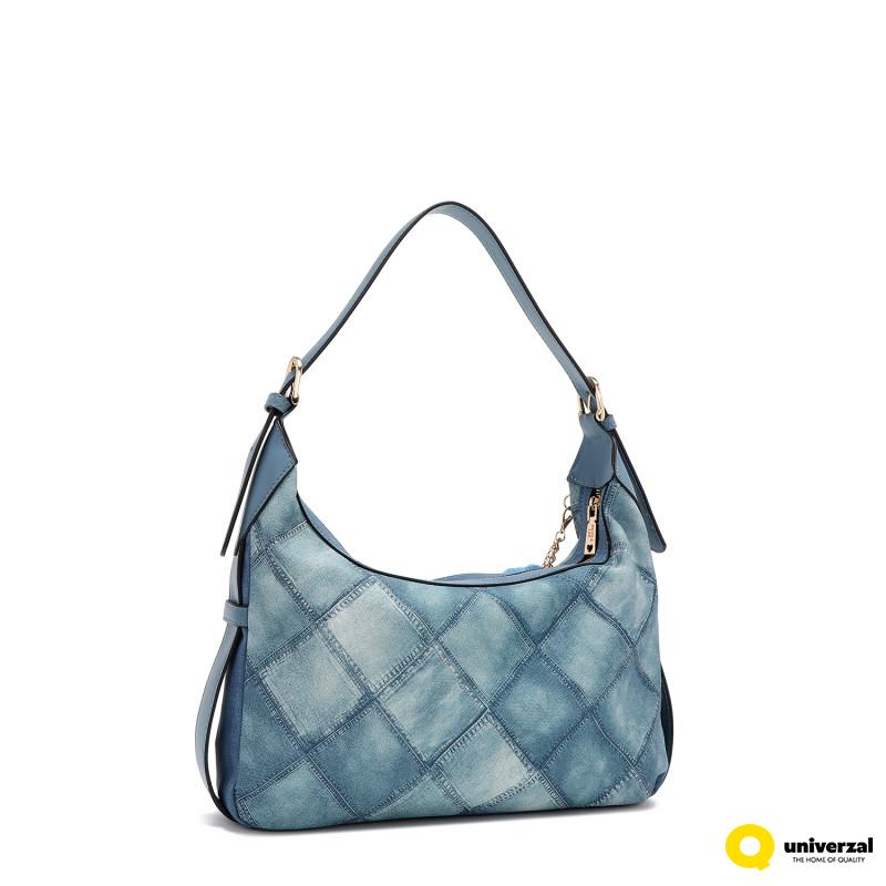 TORBA NICOLE LEE P17092 BLUE CHAIN FW2024 