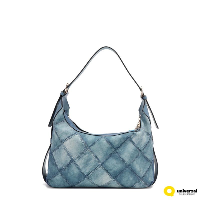 TORBA NICOLE LEE P17092 BLUE CHAIN FW2024 