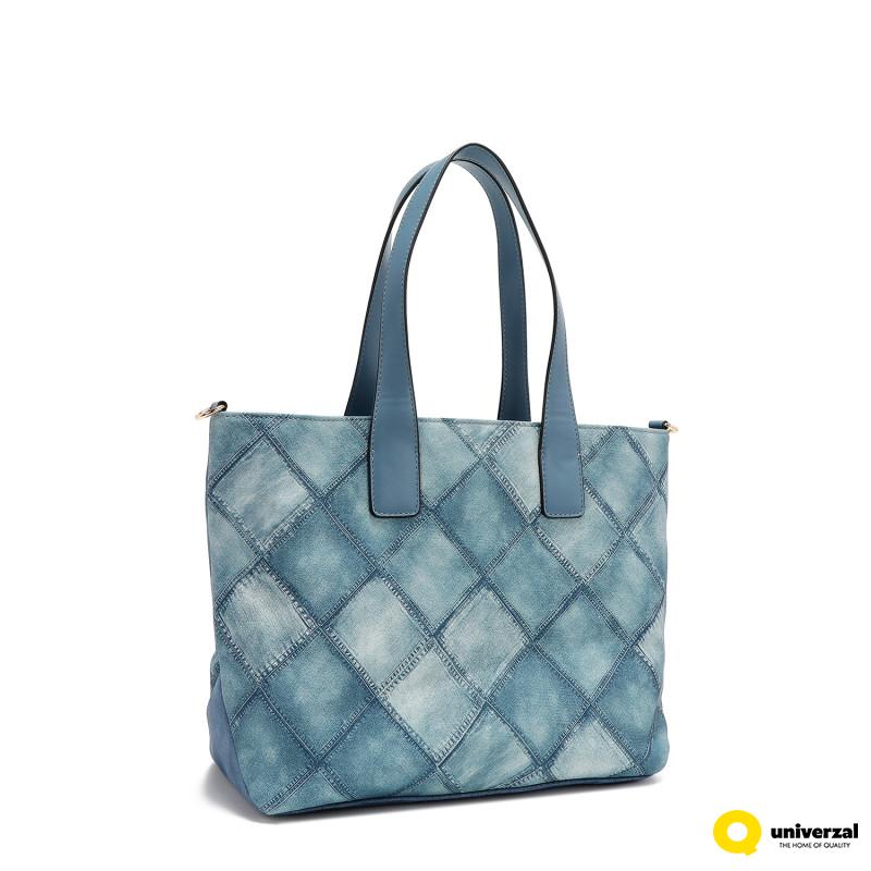 TORBA NICOLE LEE P17093 BLUE CHAIN FW2024 