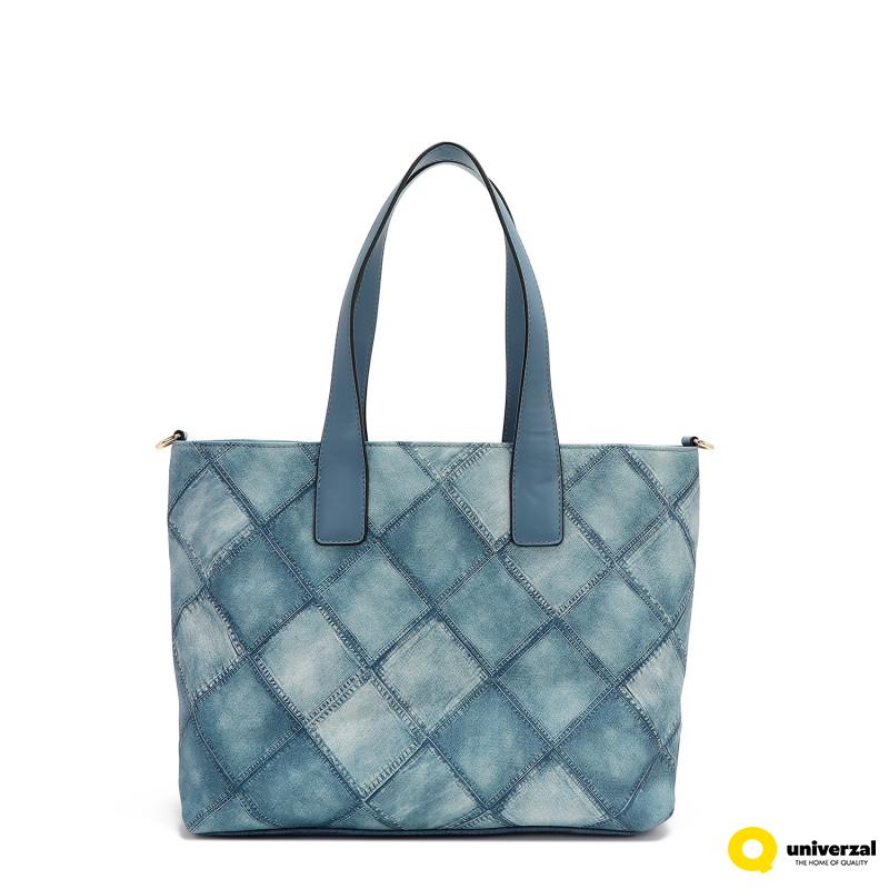 TORBA NICOLE LEE P17093 BLUE CHAIN FW2024 