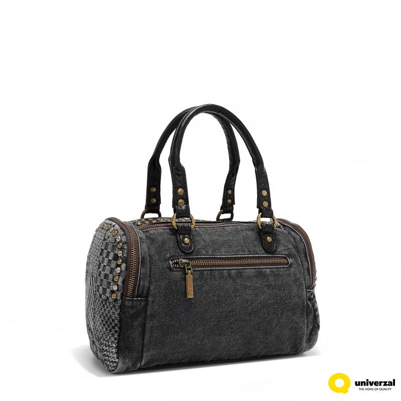 TORBA NICOLE LEE JS17135 DENIM BLACK FW2024 