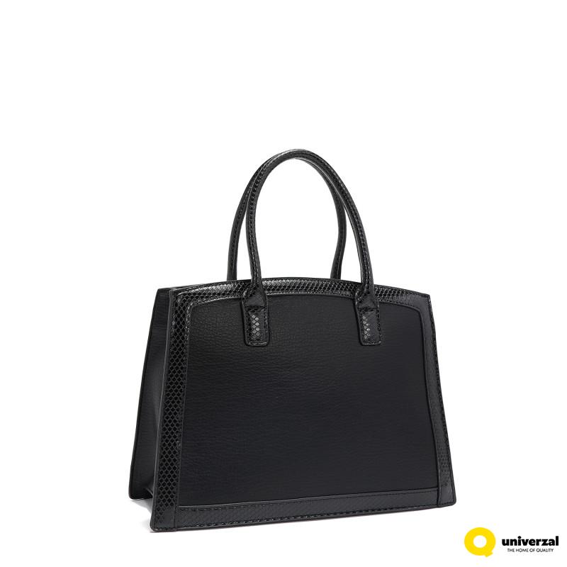 TORBA NICOLE LEE ELEGANT P17098 BLACK FW2024 
