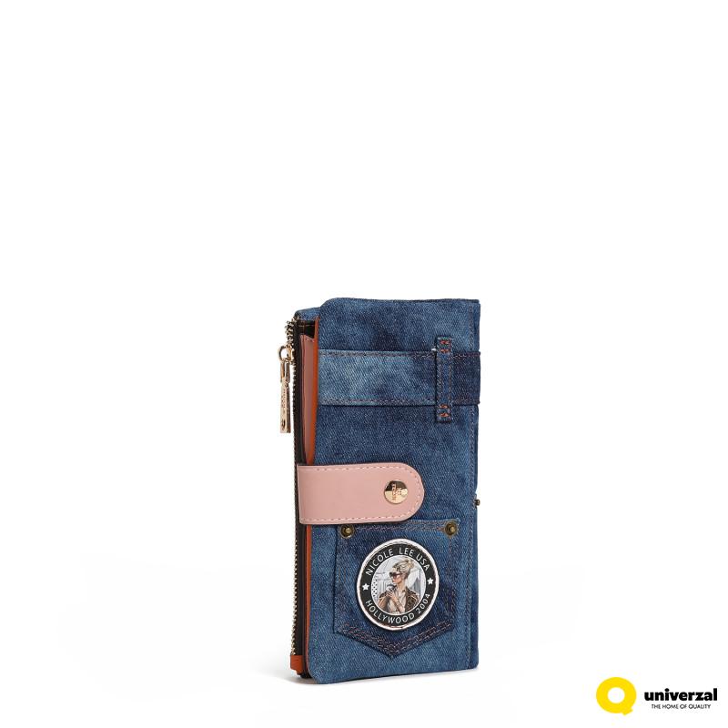 NOVČANIK DENIM NICOLE LEE PRT7455 LADIES NIGHT OUT FW2024 
