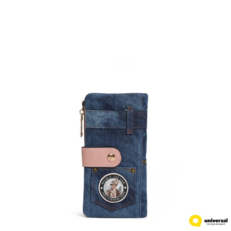 NOVČANIK DENIM NICOLE LEE PRT7455 LADIES NIGHT OUT FW2024 