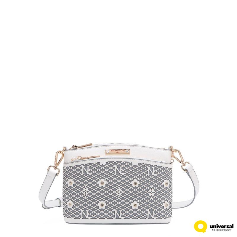 TORBA NICOLE LEE LSR17283 NET WHITE SS2025 