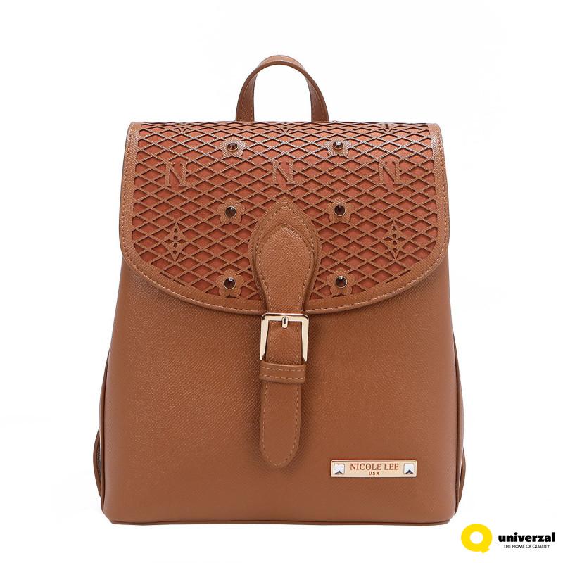TORBA NICOLE LEE LSR17284 NET BROWN SS2025 