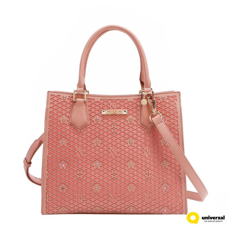 TORBA NICOLE LEE LSR17286 NET PINK  SS2025 