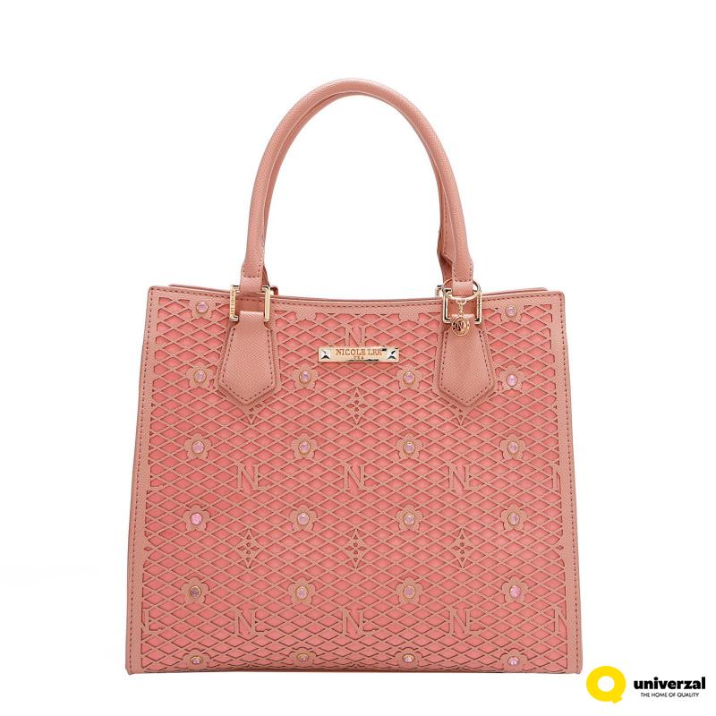 TORBA NICOLE LEE LSR17286 NET PINK  SS2025 