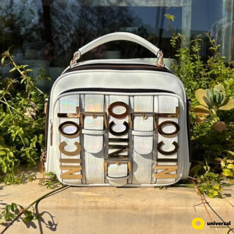 TORBA NICOLE LEE P17202 LOGO GOLD SS2025 