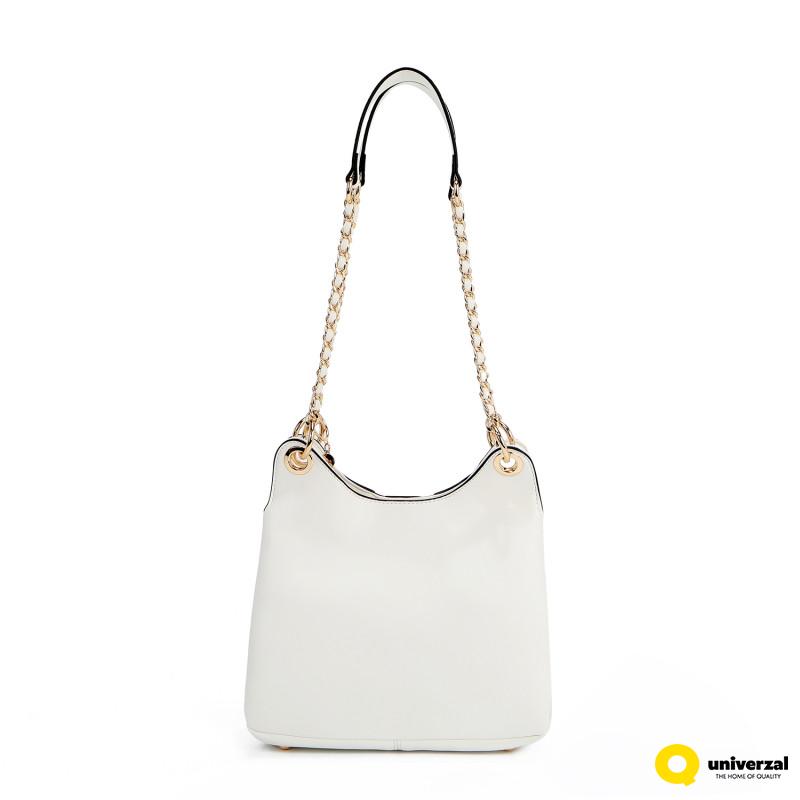 TORBA NICOLE LEE P17205 LOGO WHITE SS2025 