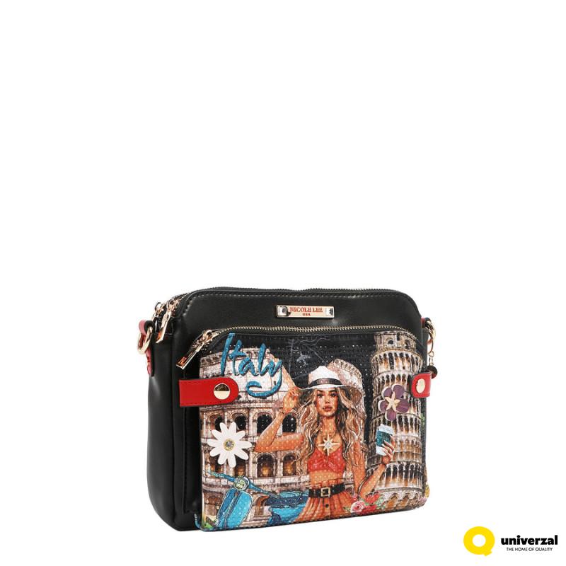 TORBA NICOLE LEE MTI17218 MARTHA TRAVELS ITALY SS2025 