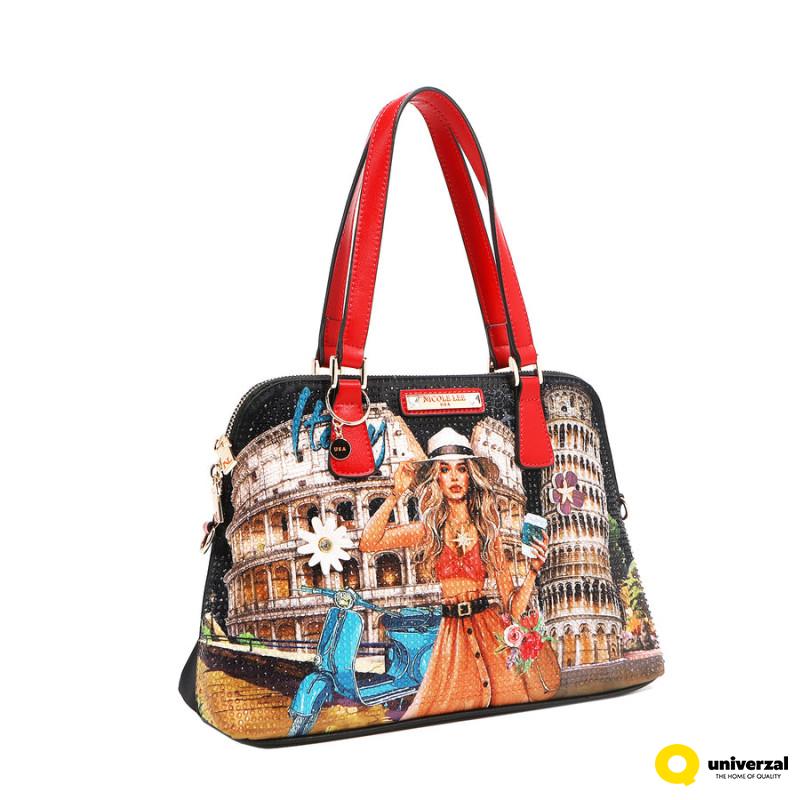 TORBA NICOLE LEE MTI17219 MARTHA TRAVELS ITALY SS2025 