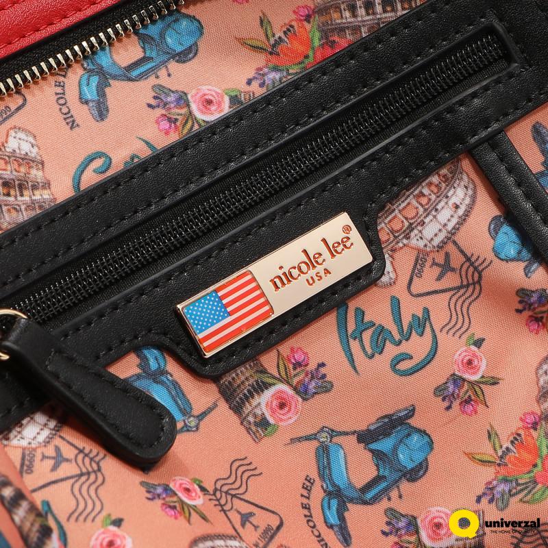 TORBA NICOLE LEE MTI17220 MARTHA TRAVELS ITALY SS2025 