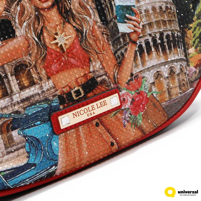 TORBA NICOLE LEE MTI17221 MARTHA TRAVELS ITALY SS2025 