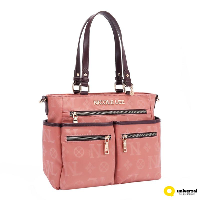 TORBA NICOLE LEE N17226 PINK SS2025 