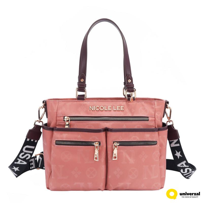 TORBA NICOLE LEE N17226 PINK SS2025 