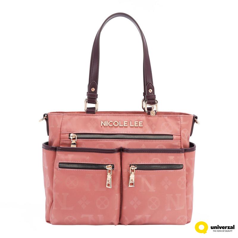 TORBA NICOLE LEE N17226 PINK SS2025 