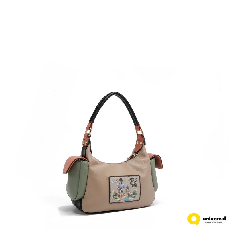 TORBA NIKKY NK12927 I LIVE TO TRAVEL SS2025 