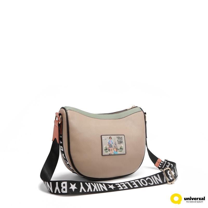 TORBA NIKKY NK12928 I LIVE TO TRAVEL SS2025 
