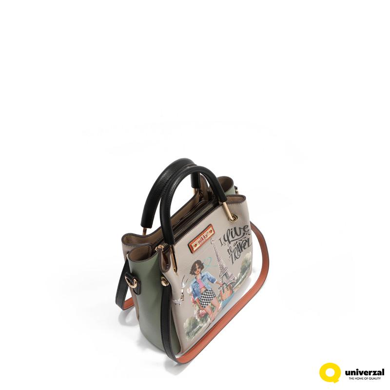 TORBA NIKKY NK12929 I LIVE TO TRAVEL SS2025 