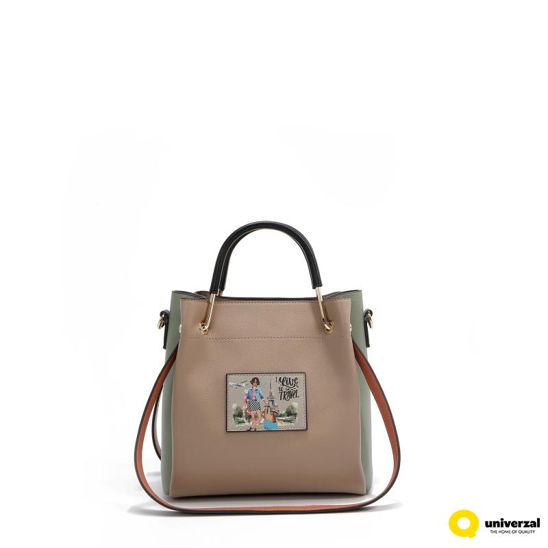 TORBA NIKKY NK12929 I LIVE TO TRAVEL SS2025 