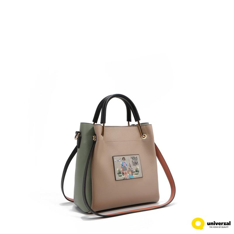 TORBA NIKKY NK12929 I LIVE TO TRAVEL SS2025 