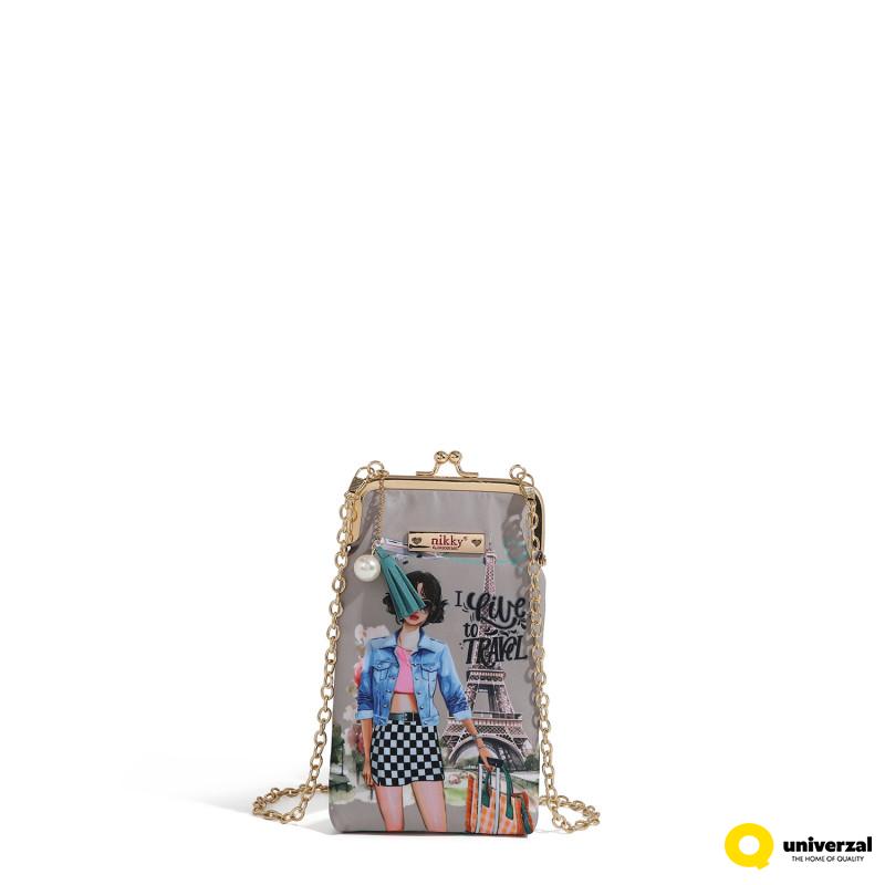 TORBICA ZA MOBILNI NIKKY NK20340 I LIVE TO TRAVEL SS2025 