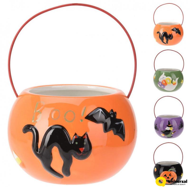 DEKORATIVNA POSUDA 10CM HALLOWEEN ALX631370 
