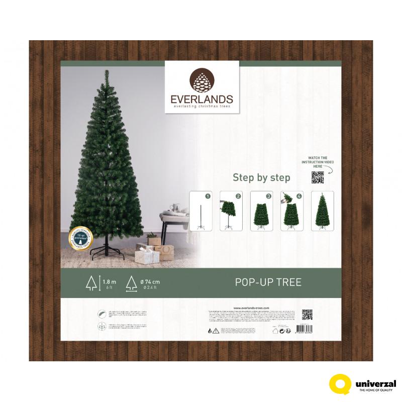 JELKA NOVOGODIŠNJA 180CM ZELENA 9683855 