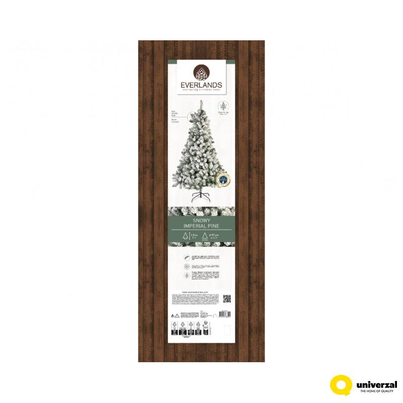 JELKA NOVOGODIŠNJA 150CM ZELENO BELA 9680950 