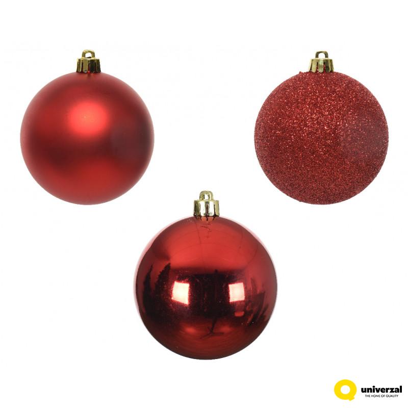 KUGLA NOVOGODIŠNJA 10/1 6CM RED 020172 