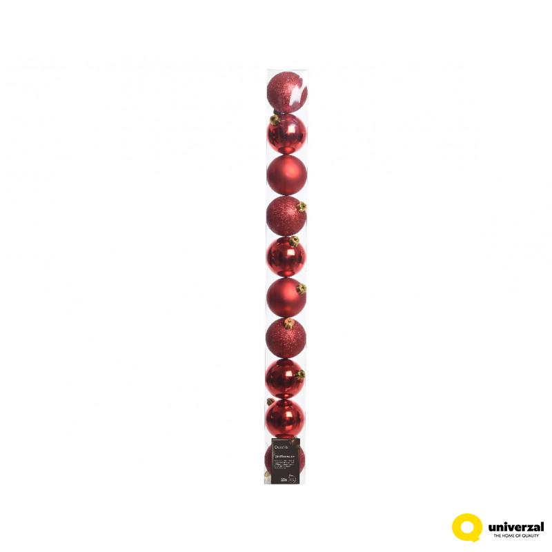 KUGLA NOVOGODIŠNJA 10/1 6CM RED 020172 