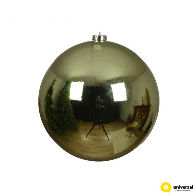 KUGLA NOVOGODIŠNJA 14CM GREEN TEA 022320 